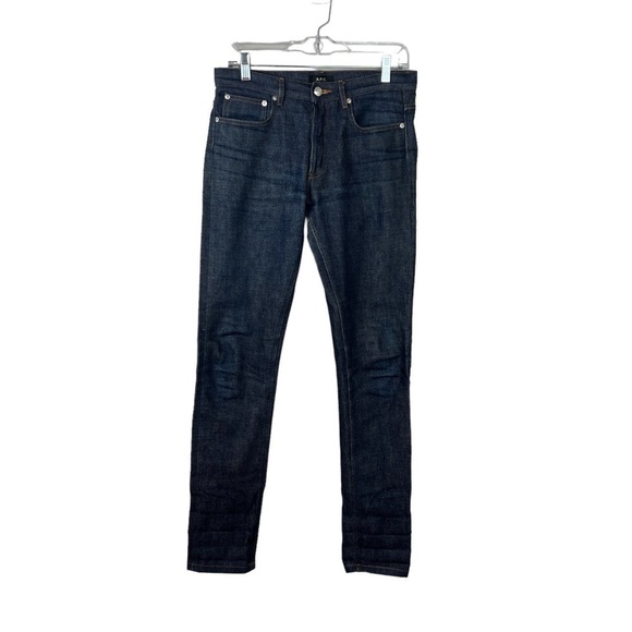 APC Petit Standard Dark Wash Selvedge Jeans - Picture 1 of 7